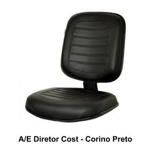 A/E Diretor Costurado GOMADA - Cor PRETA - 38002