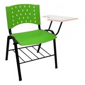 Carteira Universitária Plástica (CANHOTO) - COR VERDE - REALPLAST - 32112