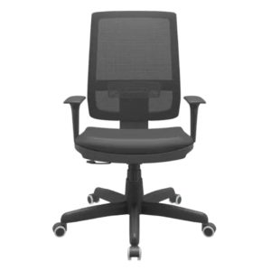 Poltrona Presidente TELA BRIZZA c/ RELAX e S/ Encosto de Cabeça - PLAXMETAL - 32702