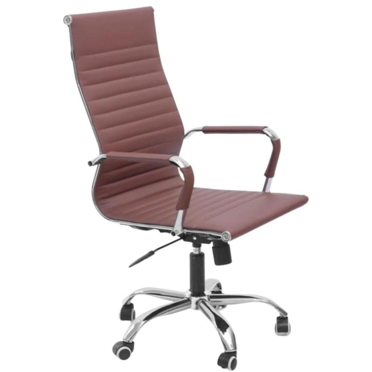 Cadeira PRESIDENTE Charles Eames Esteirinha - TERRACOTA - POLLO MÓVEIS - 32893