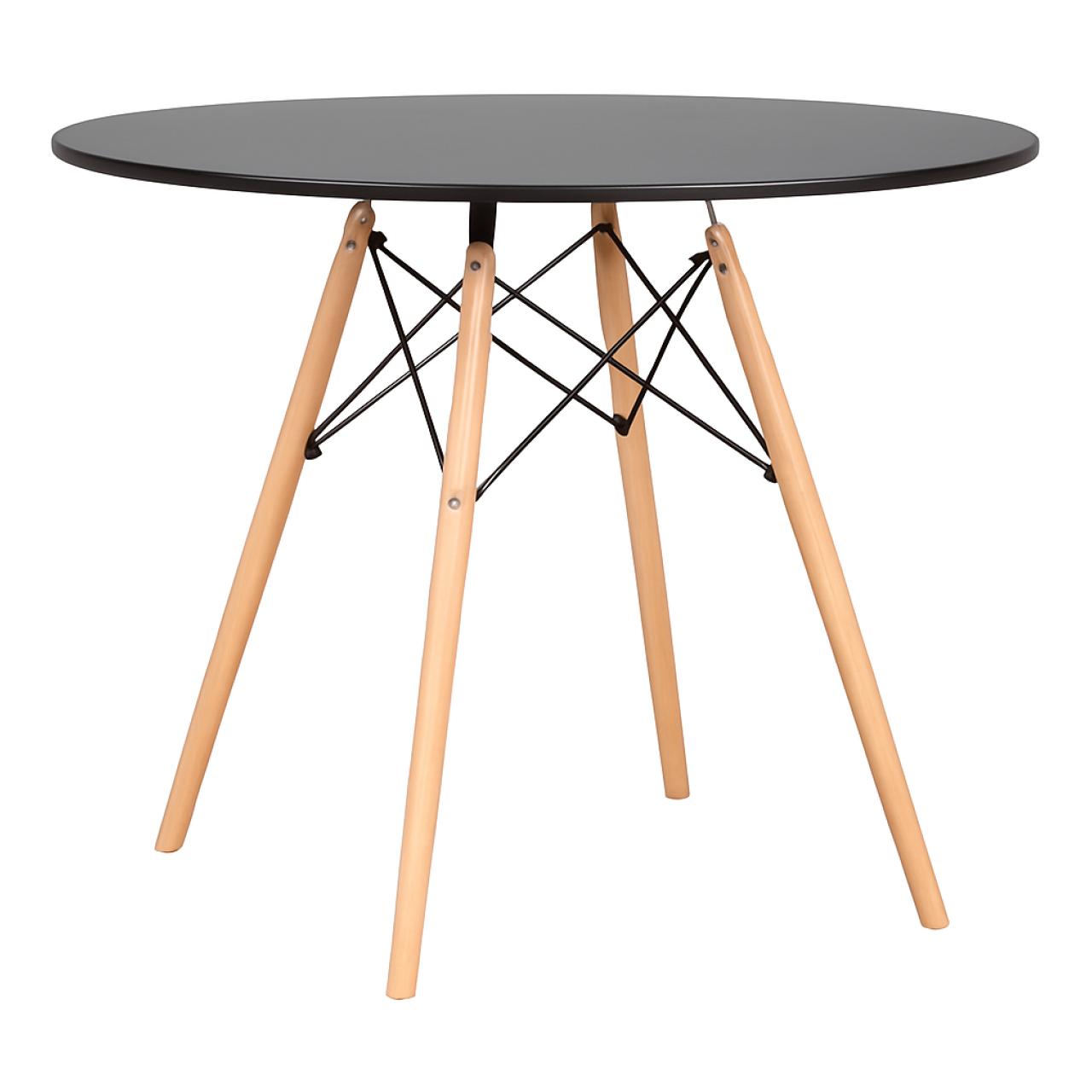 Mesa Residencial Redonda EIFFEL 0,90M - PRETO - 45112