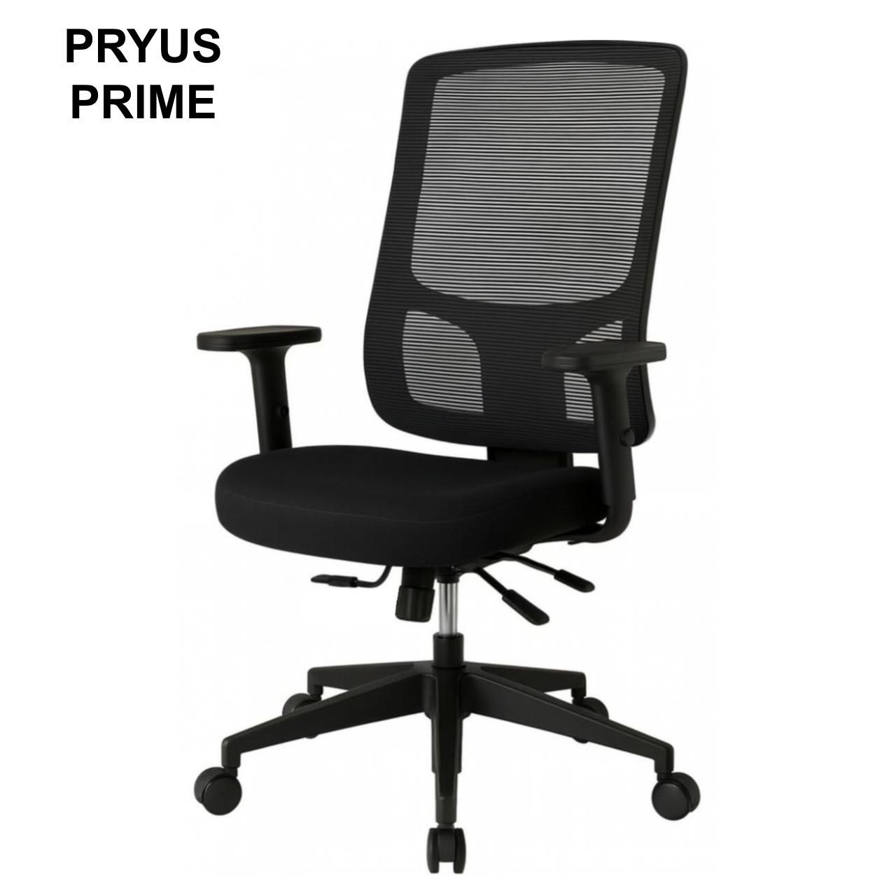 Cadeira de Escritório Tela Pryus PRIME com Regulagem Assento - Cor Preto - 20092